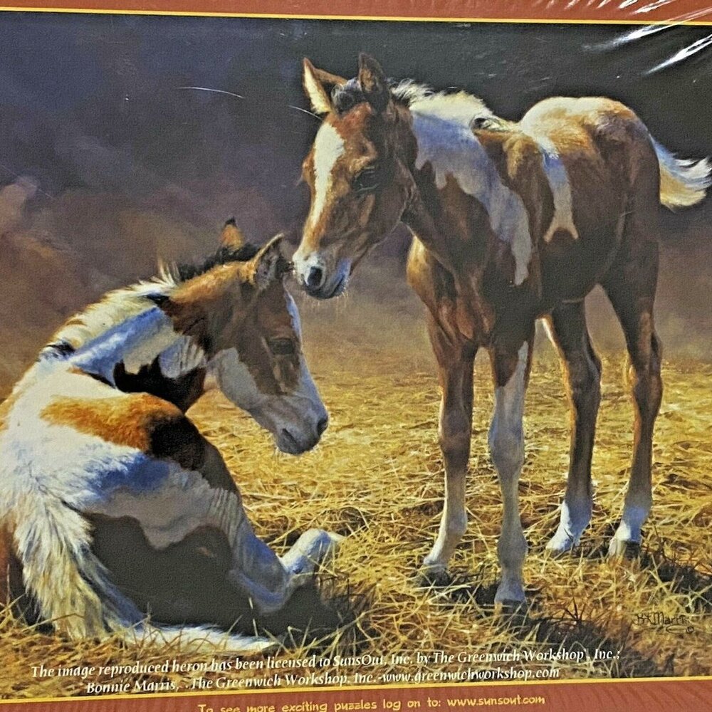 SunsOut Stable Companions Bonnie‎ Marris 300 Piece Jigsaw Puzzle